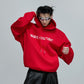 Beaded Embroidered Hoodie