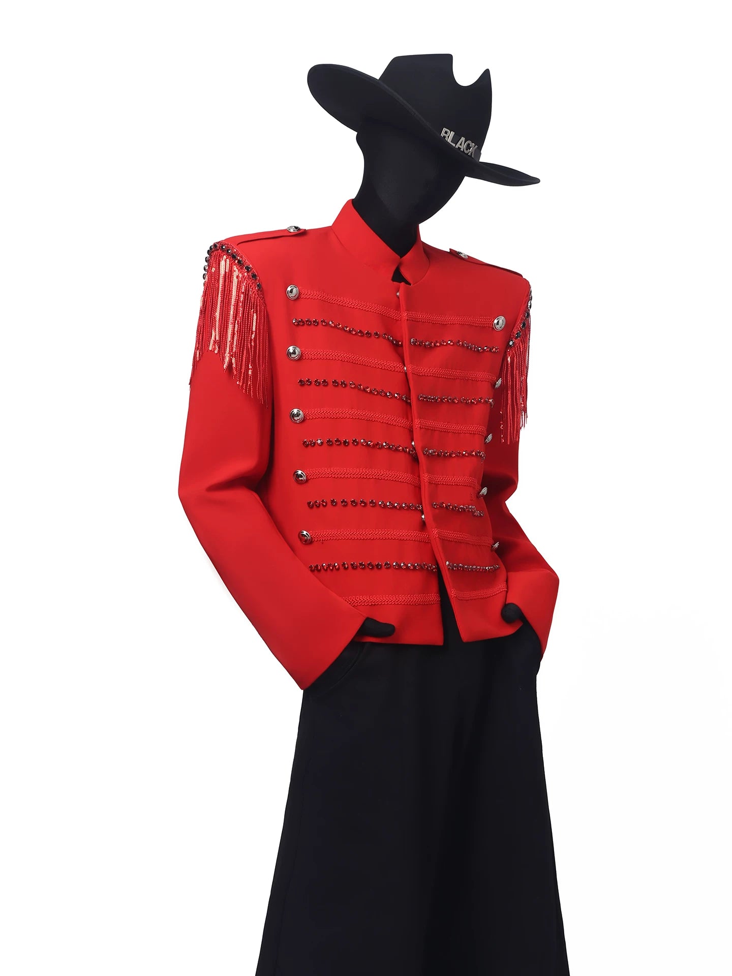 Napoleon Epaulet Fringe Jacket