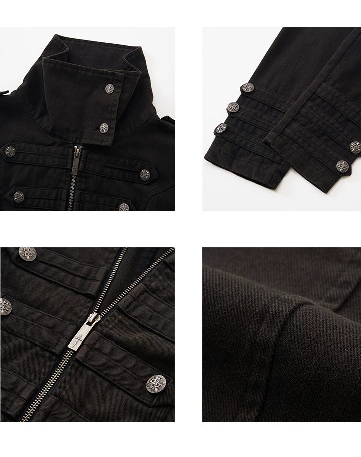 Napoleon Washed Heavyweight Cardigan Jacket
