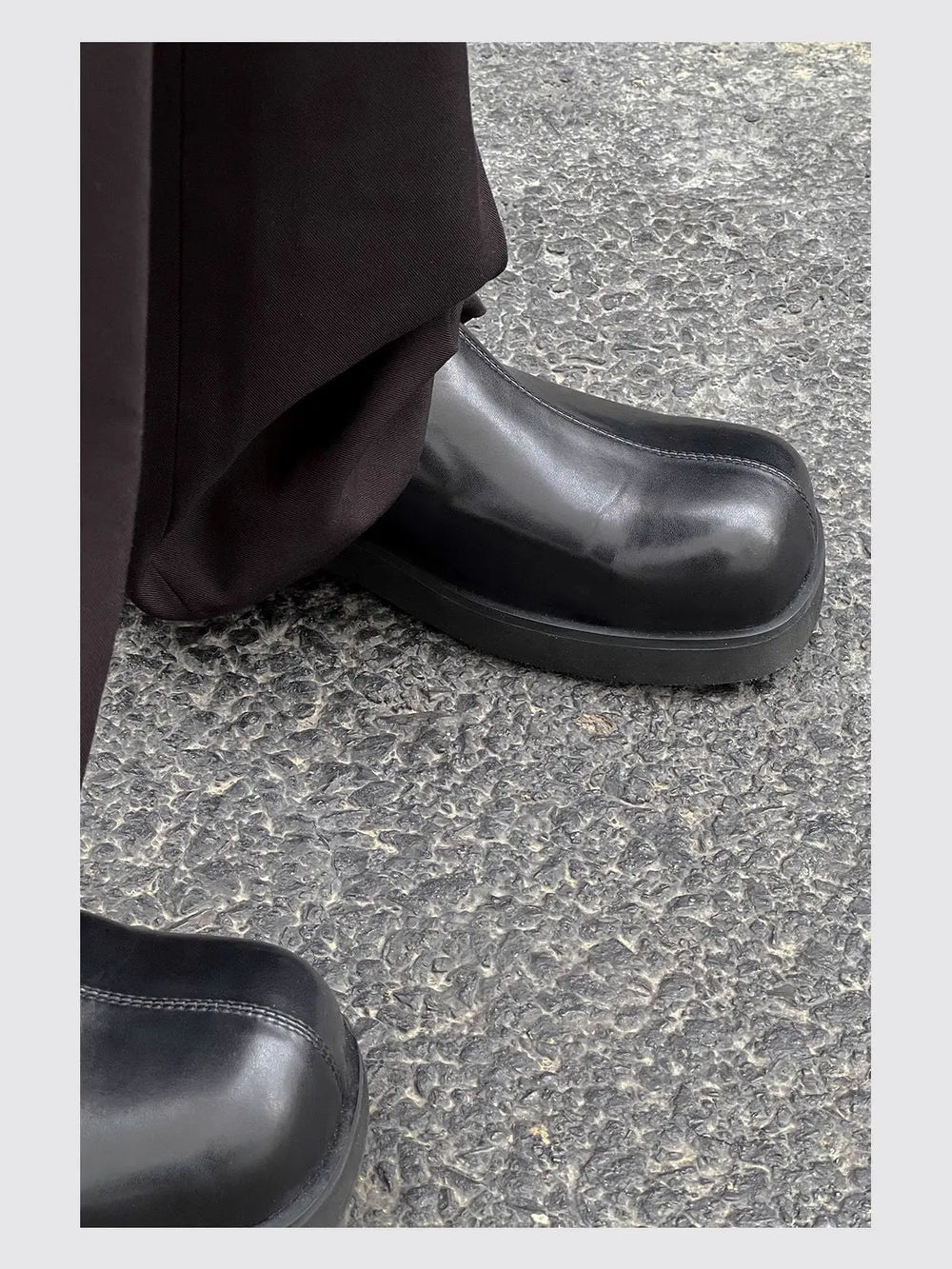 Platform Toe Derby Shoes ArtsKoreanMan