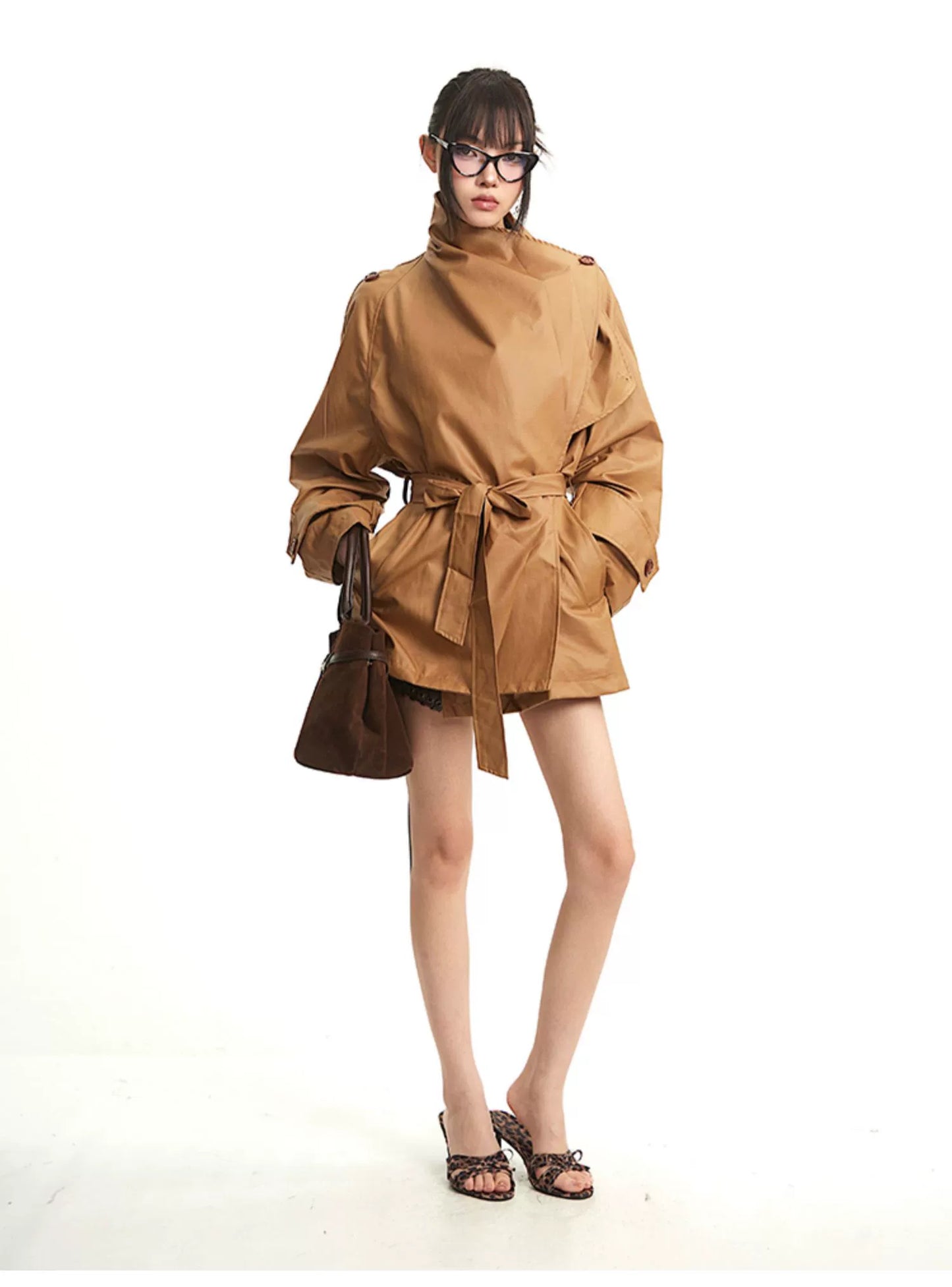 Elegant and Simple Long/short Trench Coat
