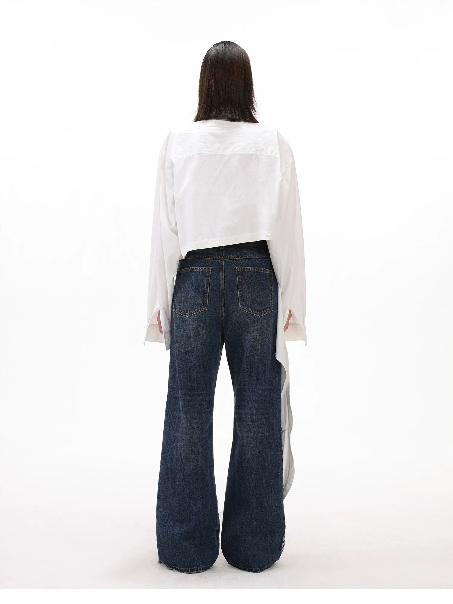 【26s Apr.】Deconstructed Convertible Panel Button-Up Shirt