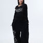【25s Jul.】Fake Two-piece Lace Ruffled Patchwork Pants
