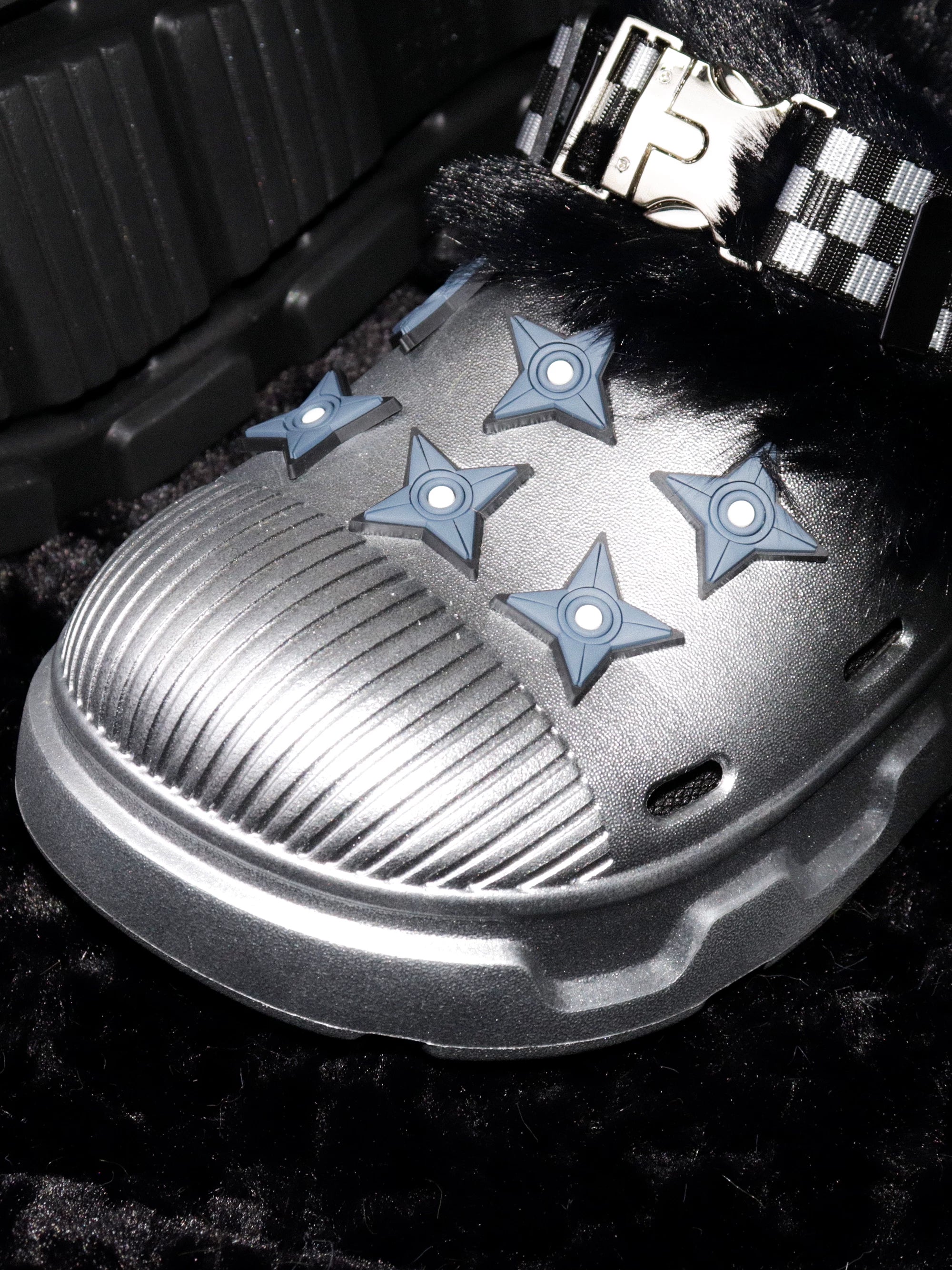 【26s Jan.】Fleece-Lined Functional Platform Clog Mule