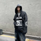 【25s Mar.】Vintage Illustration Distressed Heavy Hoodie