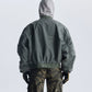 【25s Aug.】Distressed Washed Loose Bomber Jacket