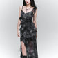 【25s Jul.】Asymmetrical Hem Spaghetti Strap Dress