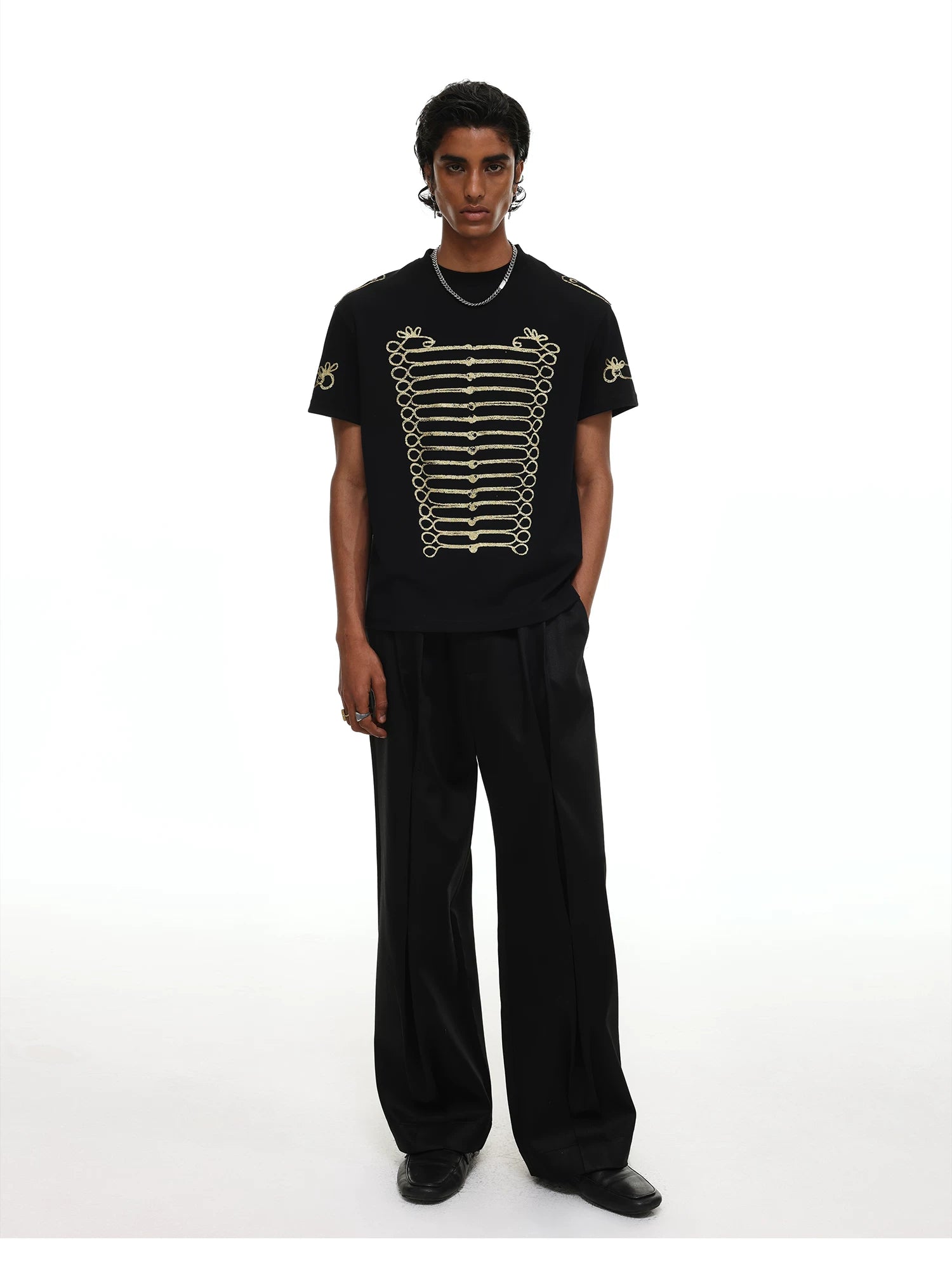 【26s May】Napoleonic Court Printed Slim Tee