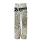 【25s Jul.】3D Printed Trendy Straight-Cut Denim Jeans