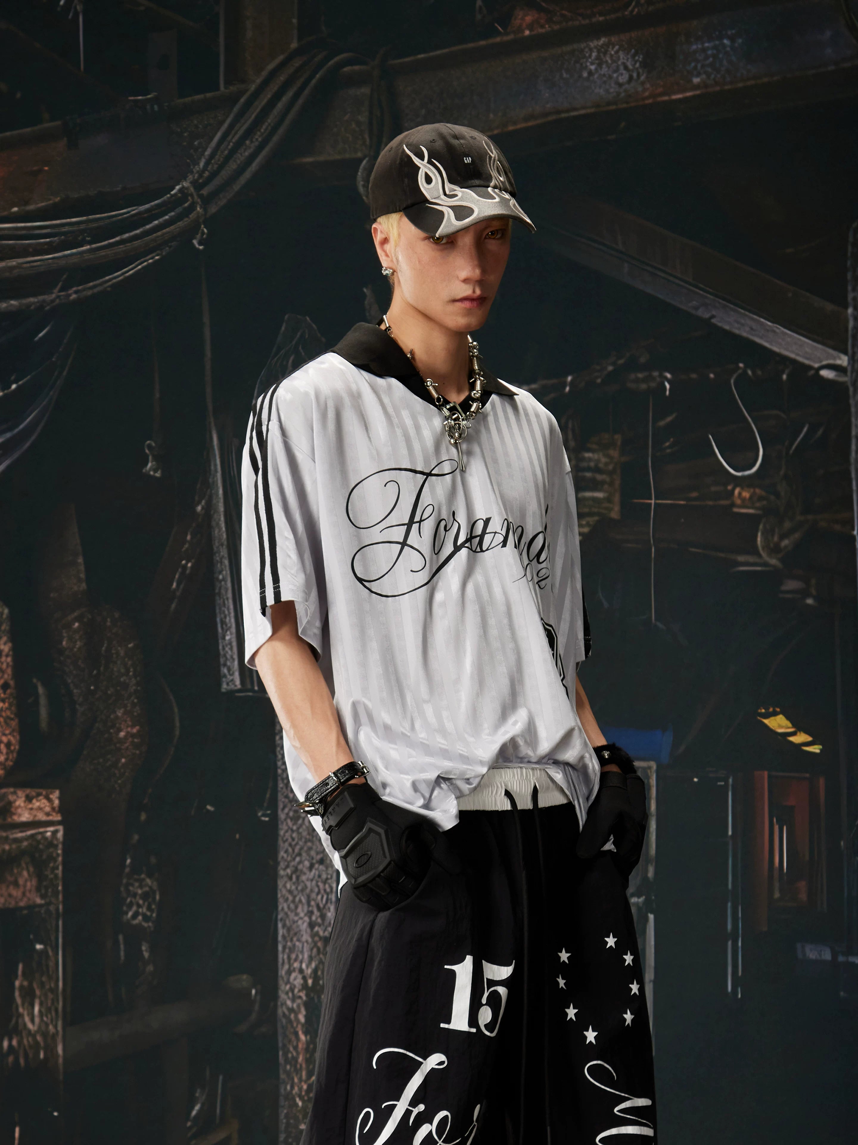 Contrast Jersey Street Tee