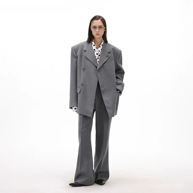 【26s Apr.】Minimal Flared Tailored Jacket / Pants