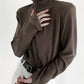 【25s Jul.】Simple High Collar Soft Bottoming Shirt