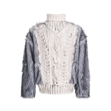 【24s Dec.】Fur Collar Knit Sweater ArtsKoreanMan
