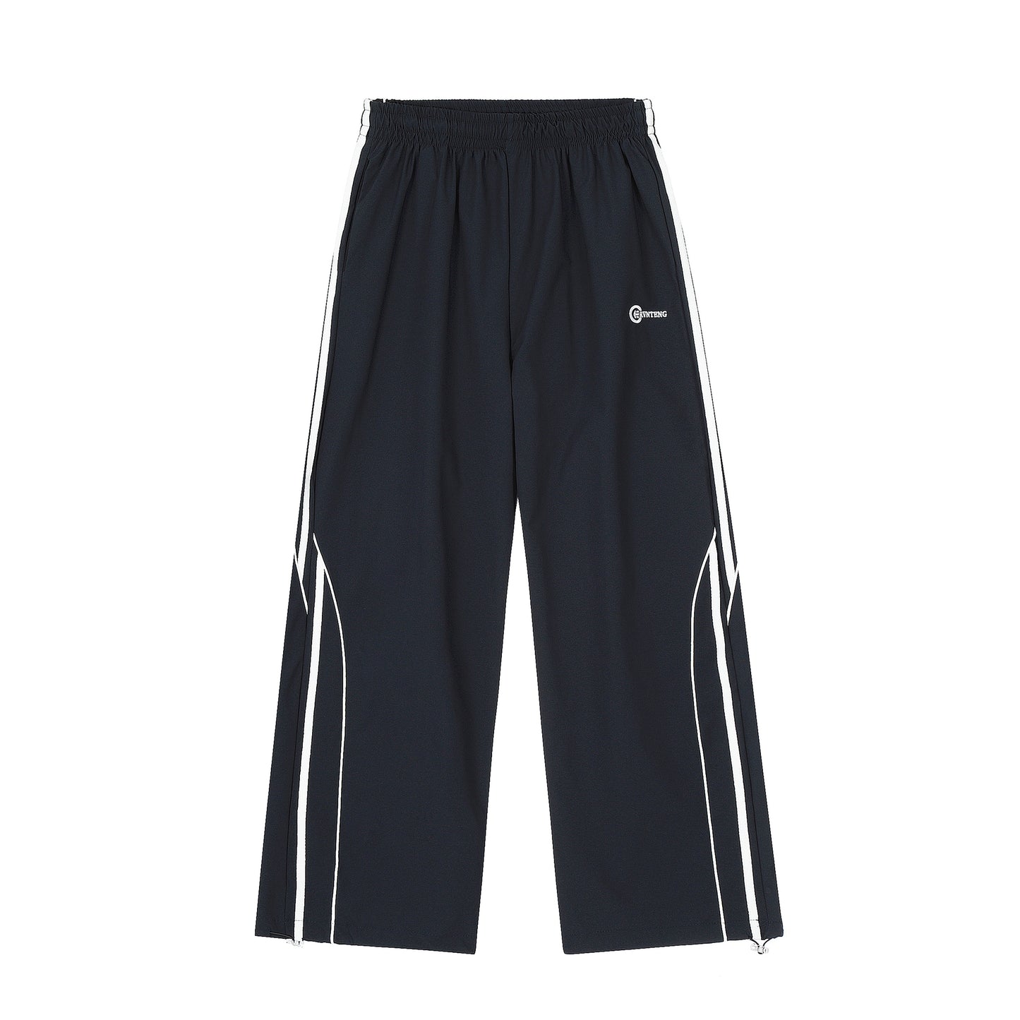 【25s Jul.】Vintage Grey Loose Straight-Leg Jogger Pants