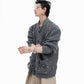 【25s Aug.】Pearl Detail Knit Hollow-Out Cardigan