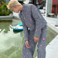【25s Sep.】Striped Embroidery Short Jacket