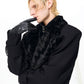 【25s Nov.】Elegant Long Trench Coat with Fur Collar