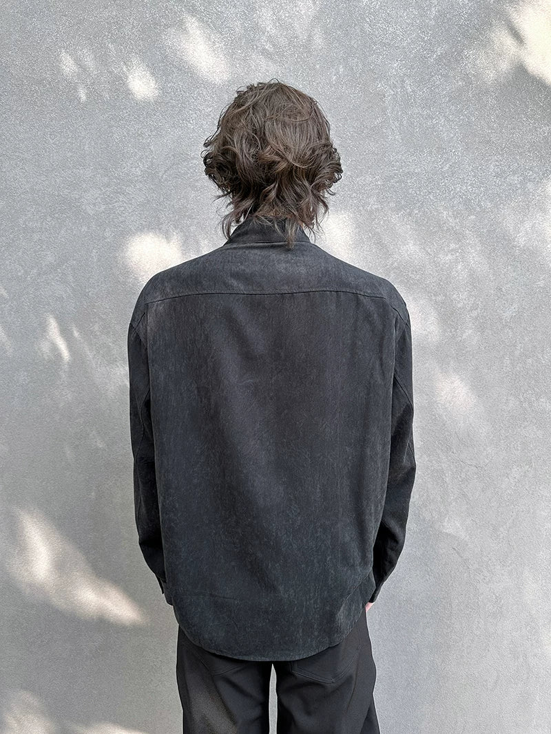 Relaxed Long Sleeve Casual Shirt