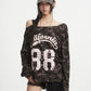【25s Aug.】Camo Slanted Off-Shoulder Long Sleeve