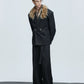 【25s Nov.】Elegant Detachable Fur Collar Wool Suit/Trousers