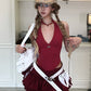 【25s Sep.】Jennie Style Fishbone Hottie Vest/puffy Skirt