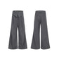 【25s Oct.】Foldable Waistband Vertical Striped Trousers