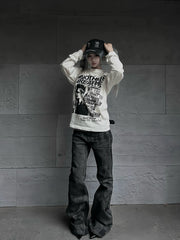 Punk Graphic Long Sleeve Tee