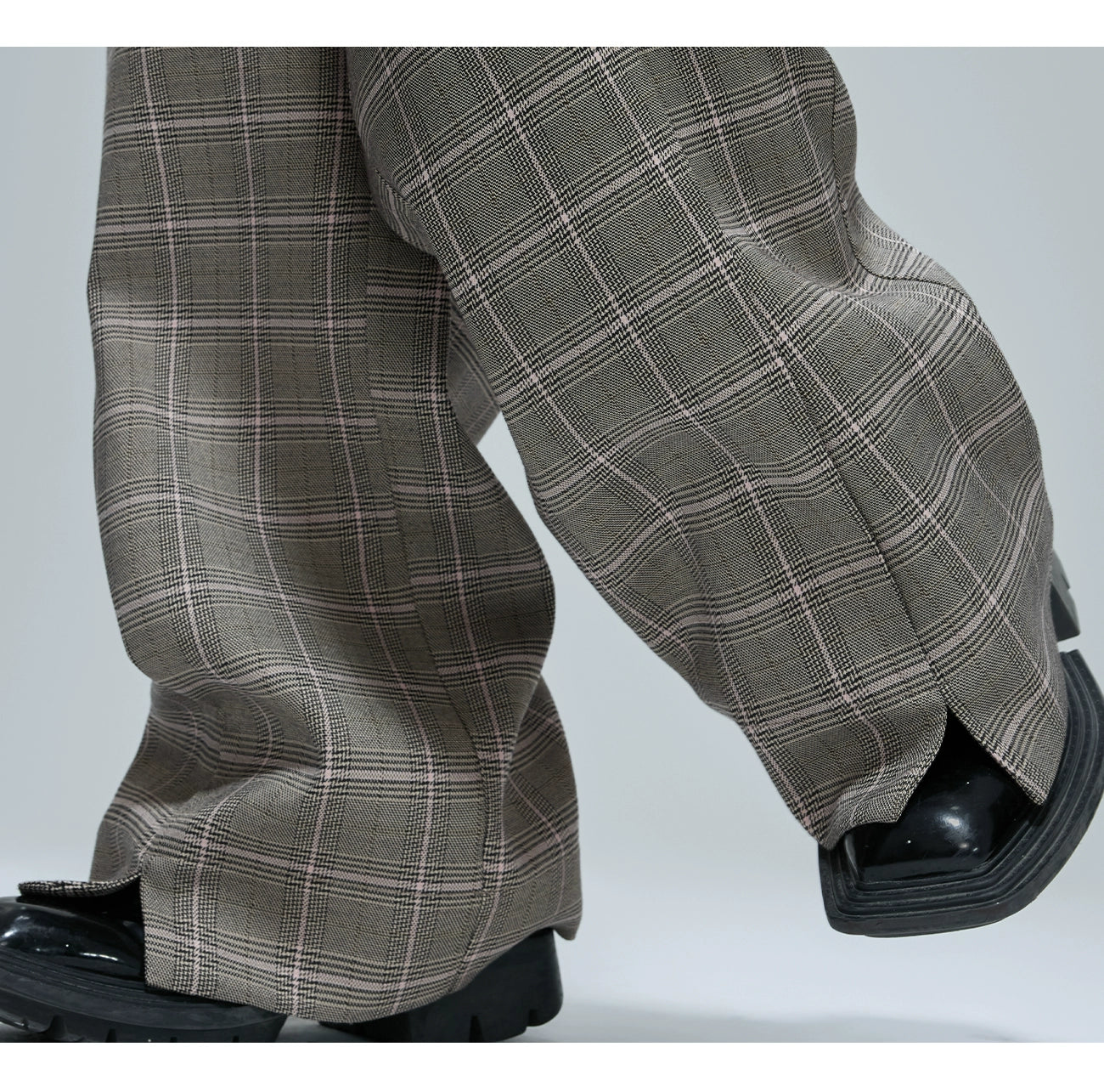 【25s Oct.】Pearl Houndstooth Lapel Jacket/Pants