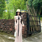 【25s Aug.】Off-Shoulder Halter Neck Dress