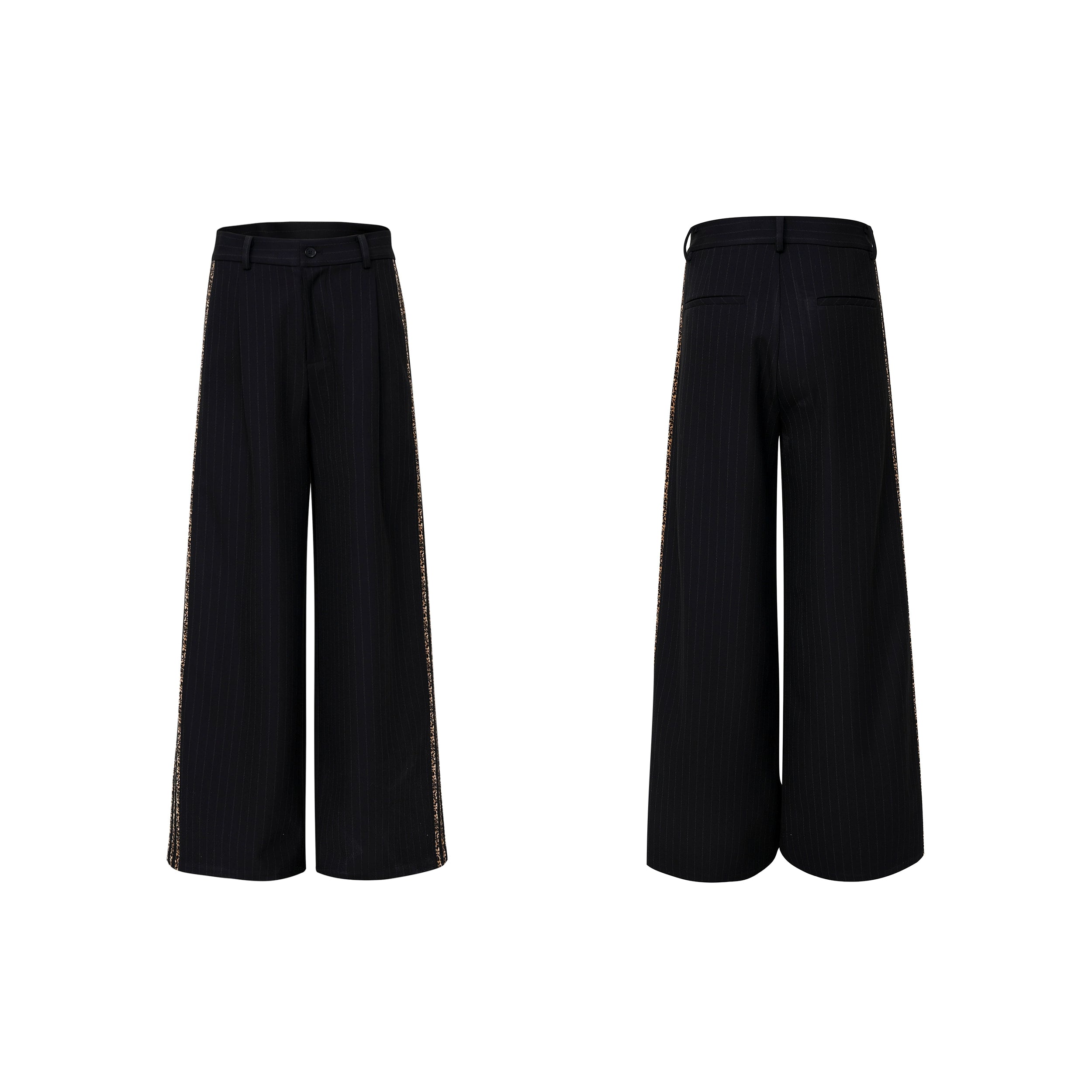 【25s Oct.】Vertical Striped Double-breasted Elegant Suit