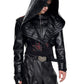 【25s Sep.】"Dark Knight" Bat Cap Pu Leather Jacket