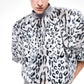 【25s Oct.】Short Furry Leopard Print Faux Fur Coat/Pants