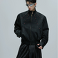 Python Textured Leather Fashion Jacket