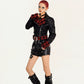【25s Oct.】Punk Rock Plaid Leather Jacket