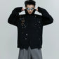 French Sequin Fashion Knitted Sweater