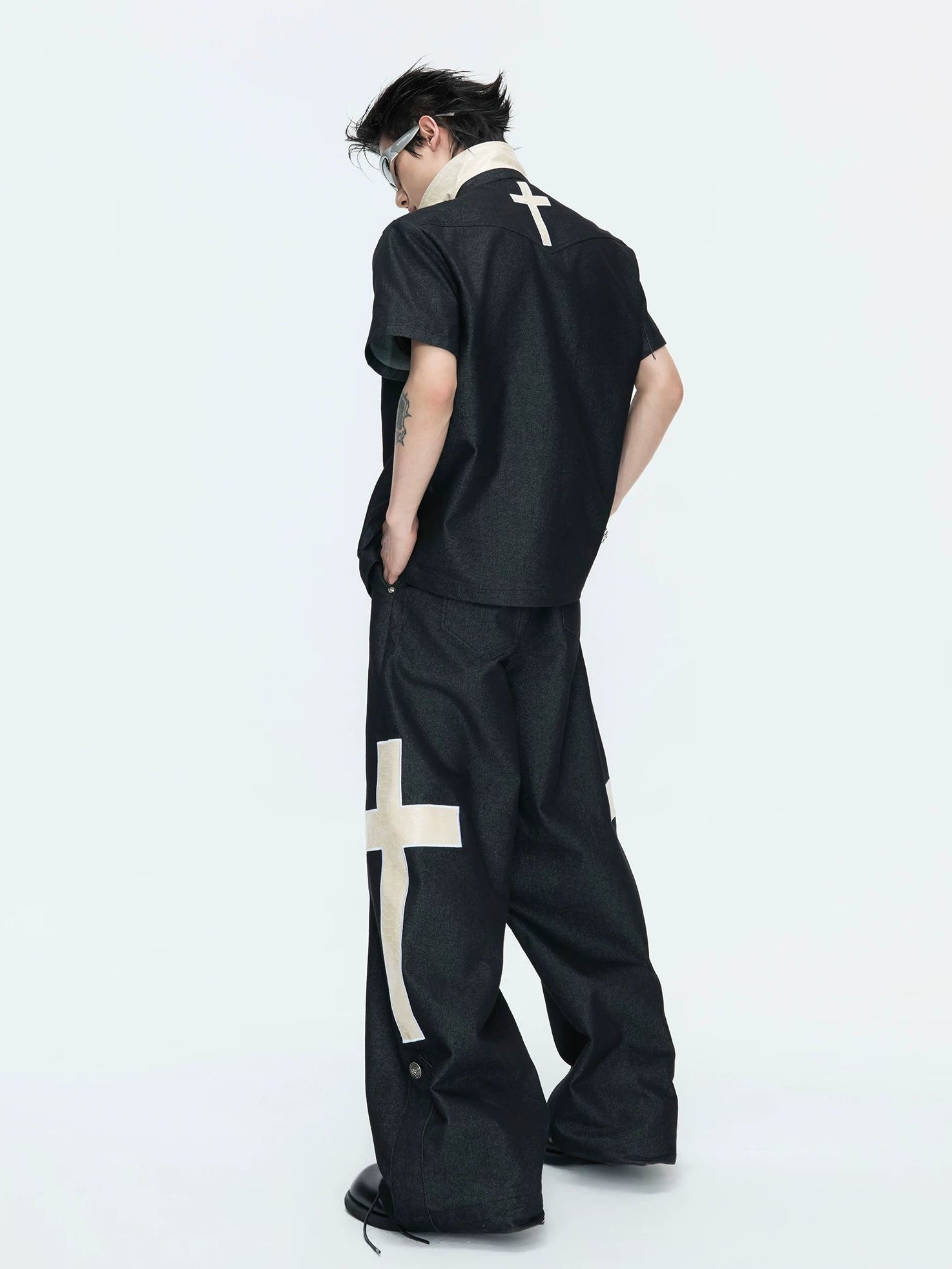 【26s Apr.】Napoleonic Double-Breasted Tee & Cross Pants