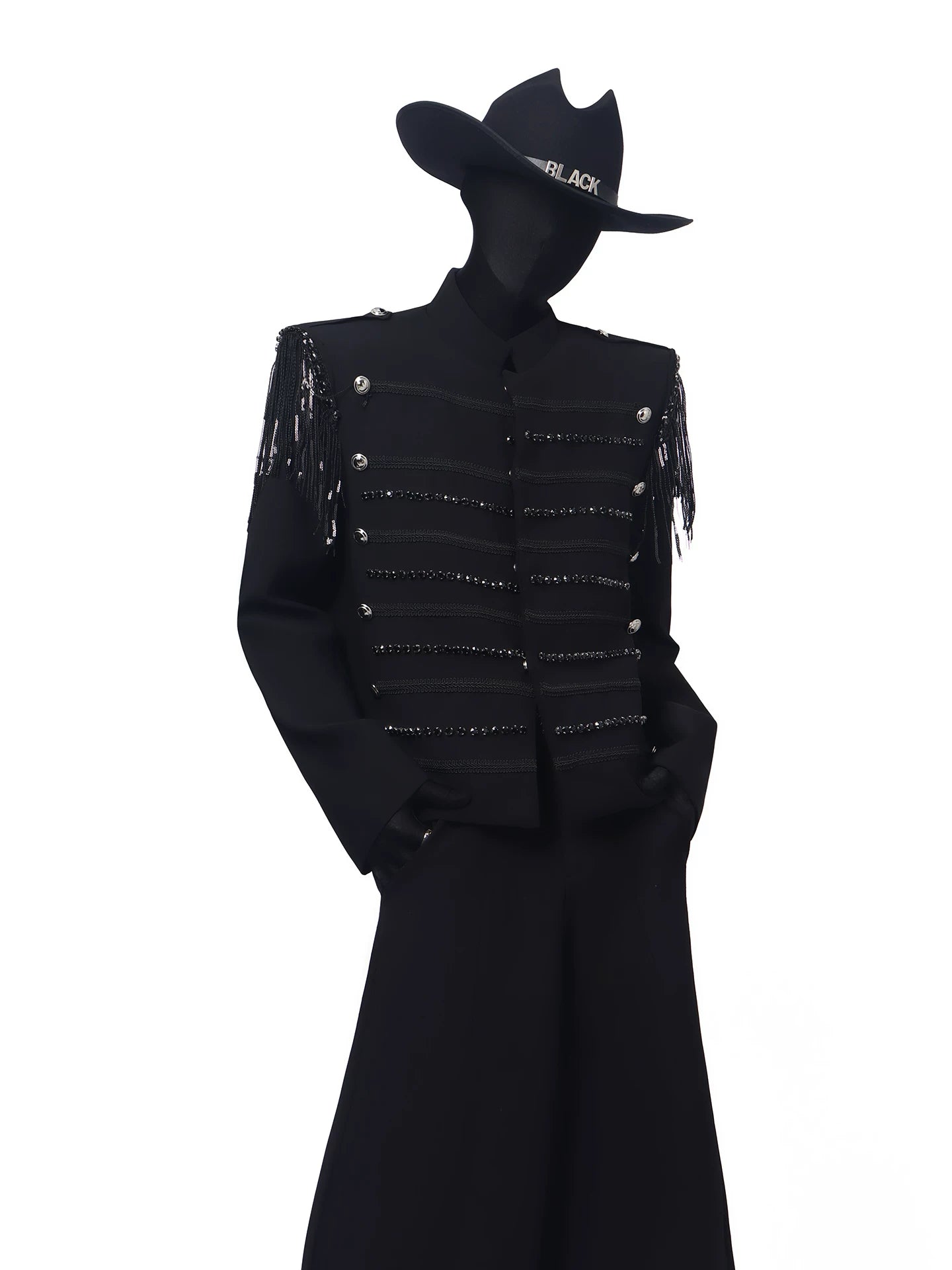 Napoleon Epaulet Fringe Jacket