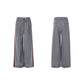 Vertical Striped Double-breasted Elegant Suit