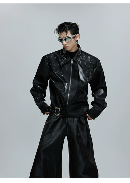 【25s Oct.】Stars* Matte Rhinestone Shiny Jacket