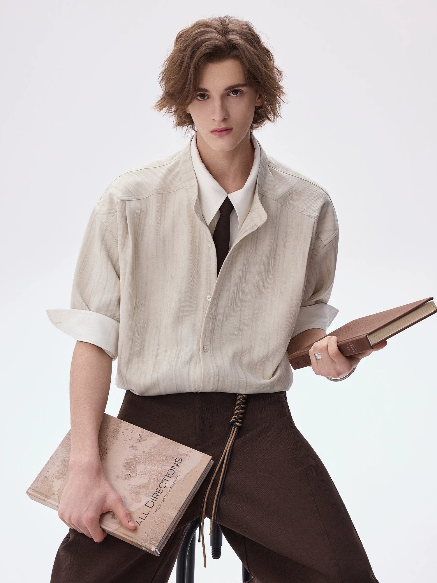 Layered Business Short Sleeve Shirt