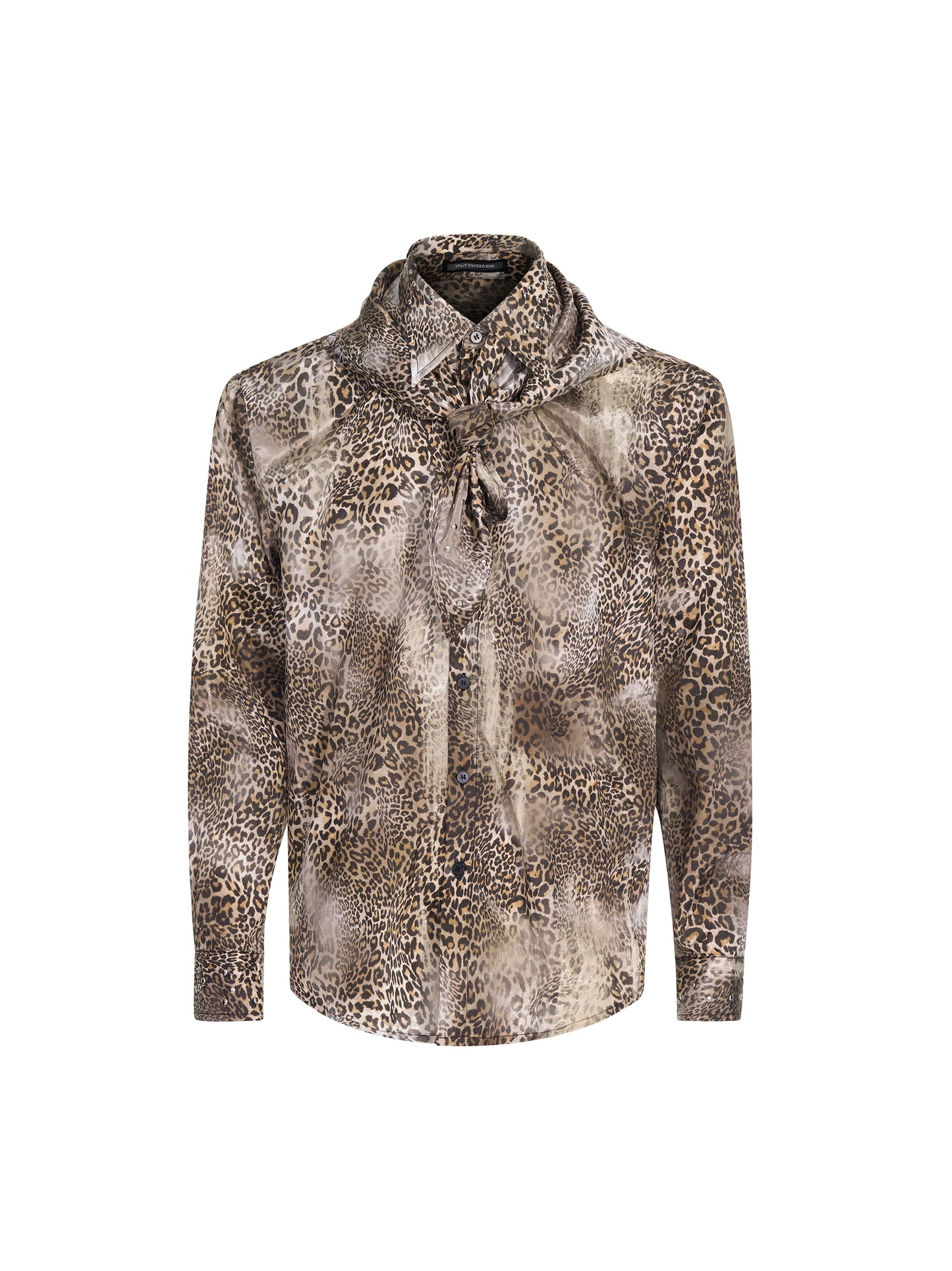 【25s Sep.】Leopard Print Soft Shirt