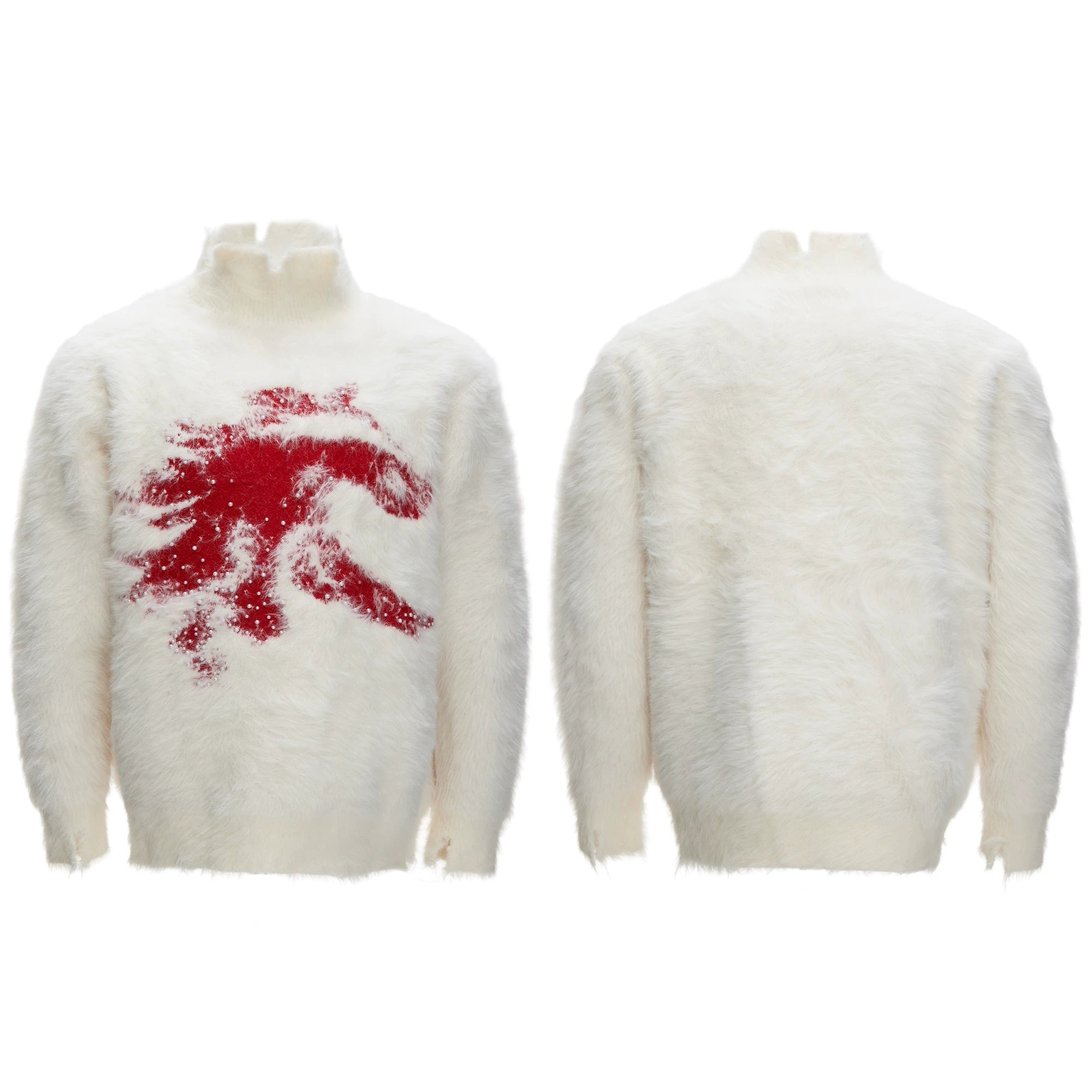 【26s Jan.】Simple and Cozy High-neck Knit Sweater