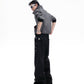 【25s Sep.】Vintage Metal Zipper 3D Pocket Pants