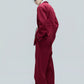 【25s Nov.】Drawstring Waist Padded Shoulder Suit/ Trousers