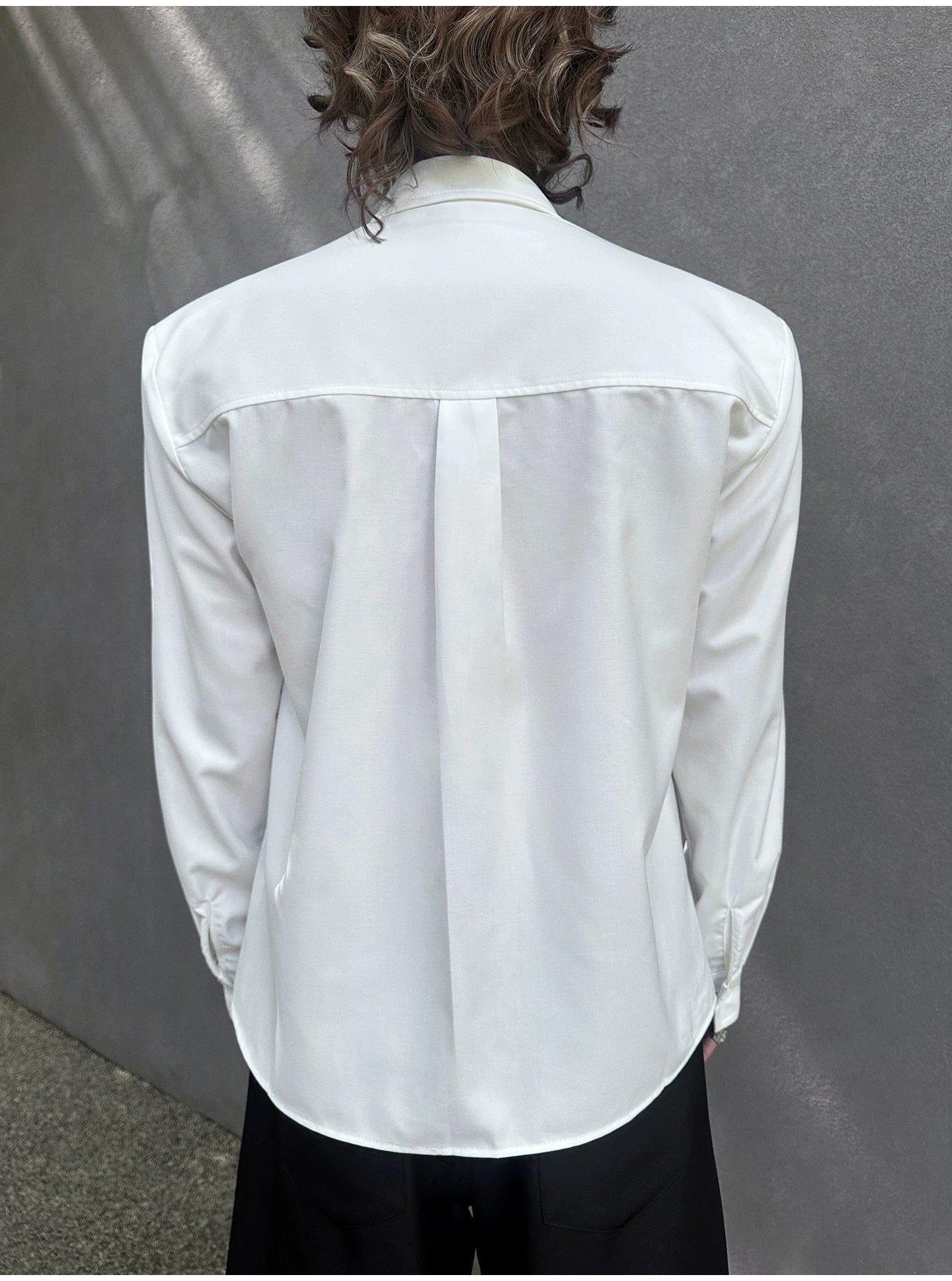 Badge Detail Casual Shirt