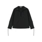 【25s Sep.】Deep V-neck Solid Color Tie-string Shirt