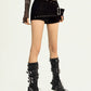 【25s Oct.】Studded Punk Low-rise Shorts