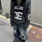 【25s Mar.】Vintage Illustration Distressed Heavy Hoodie