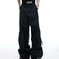 【25s Aug.】Striped Belted Cropped Blazer /Pants Set