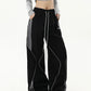 【25s Jul.】Vintage Stripe Deconstructed Sweatpants